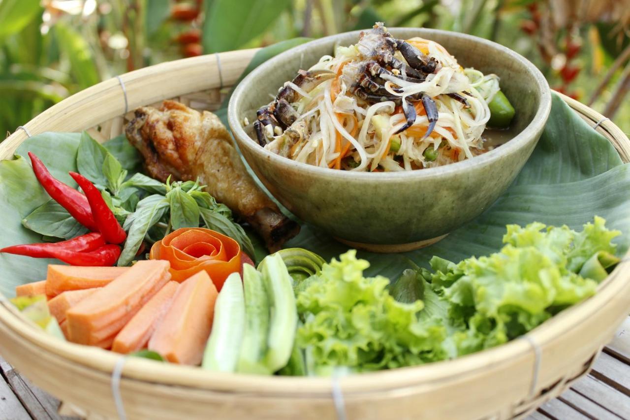 Hanchey Bamboo Resort Kampong Cham Eksteriør billede