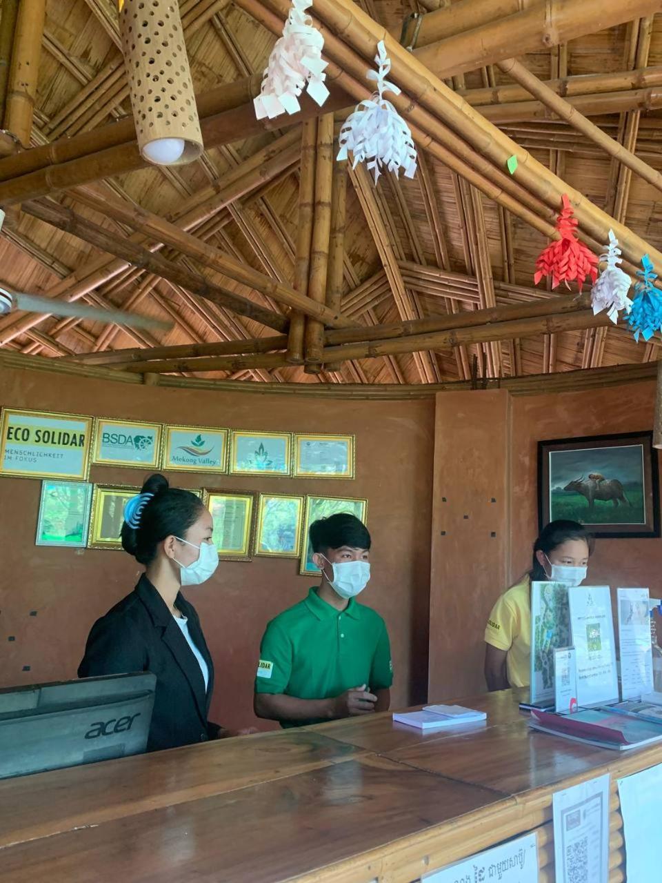 Hanchey Bamboo Resort Kampong Cham Eksteriør billede