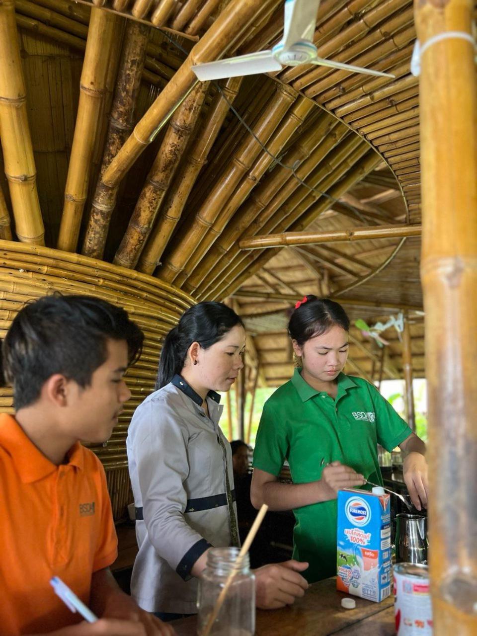 Hanchey Bamboo Resort Kampong Cham Eksteriør billede