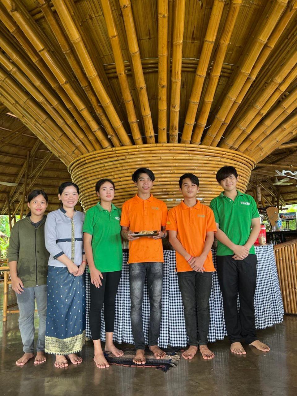 Hanchey Bamboo Resort Kampong Cham Eksteriør billede
