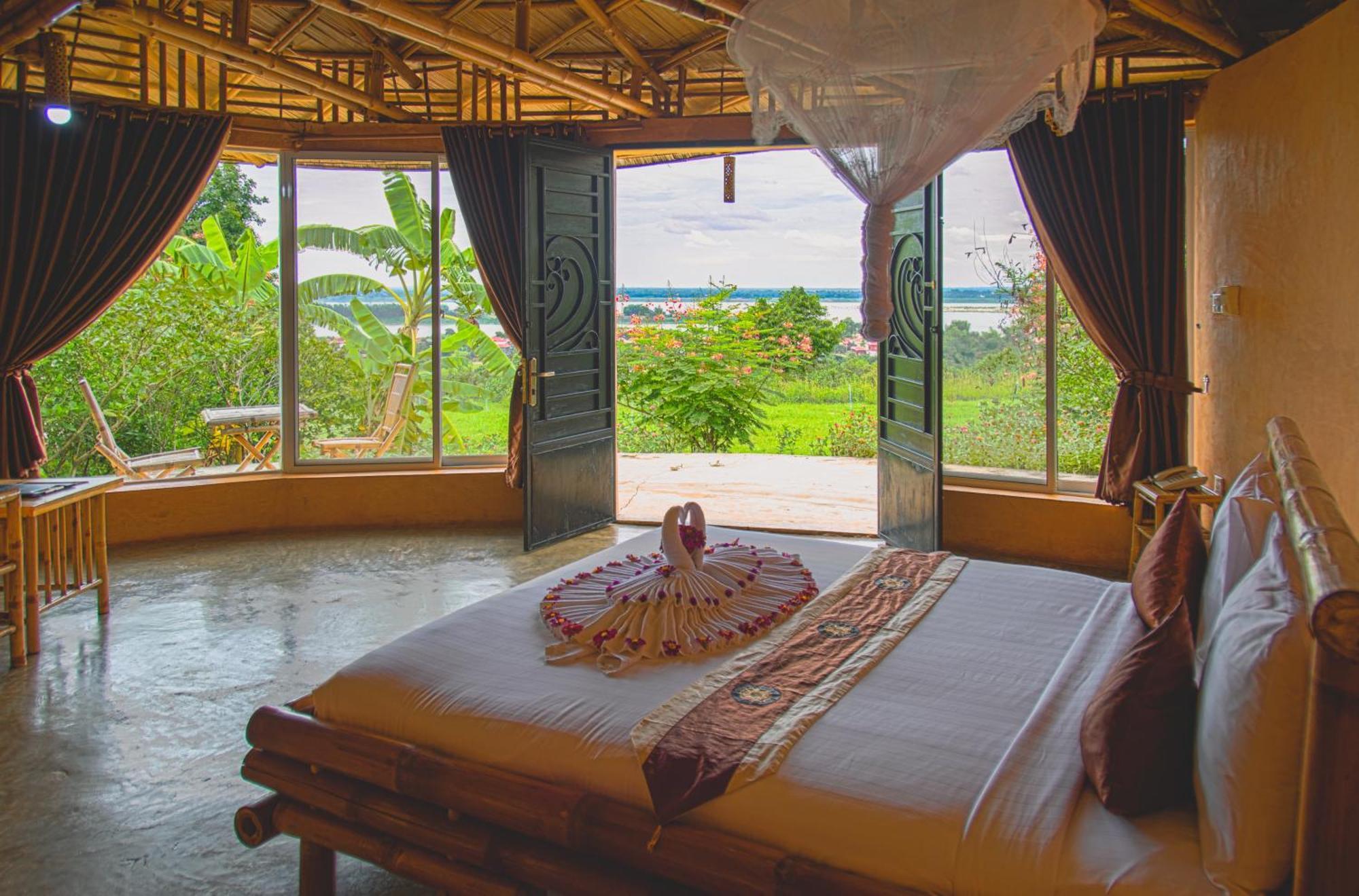 Hanchey Bamboo Resort Kampong Cham Eksteriør billede