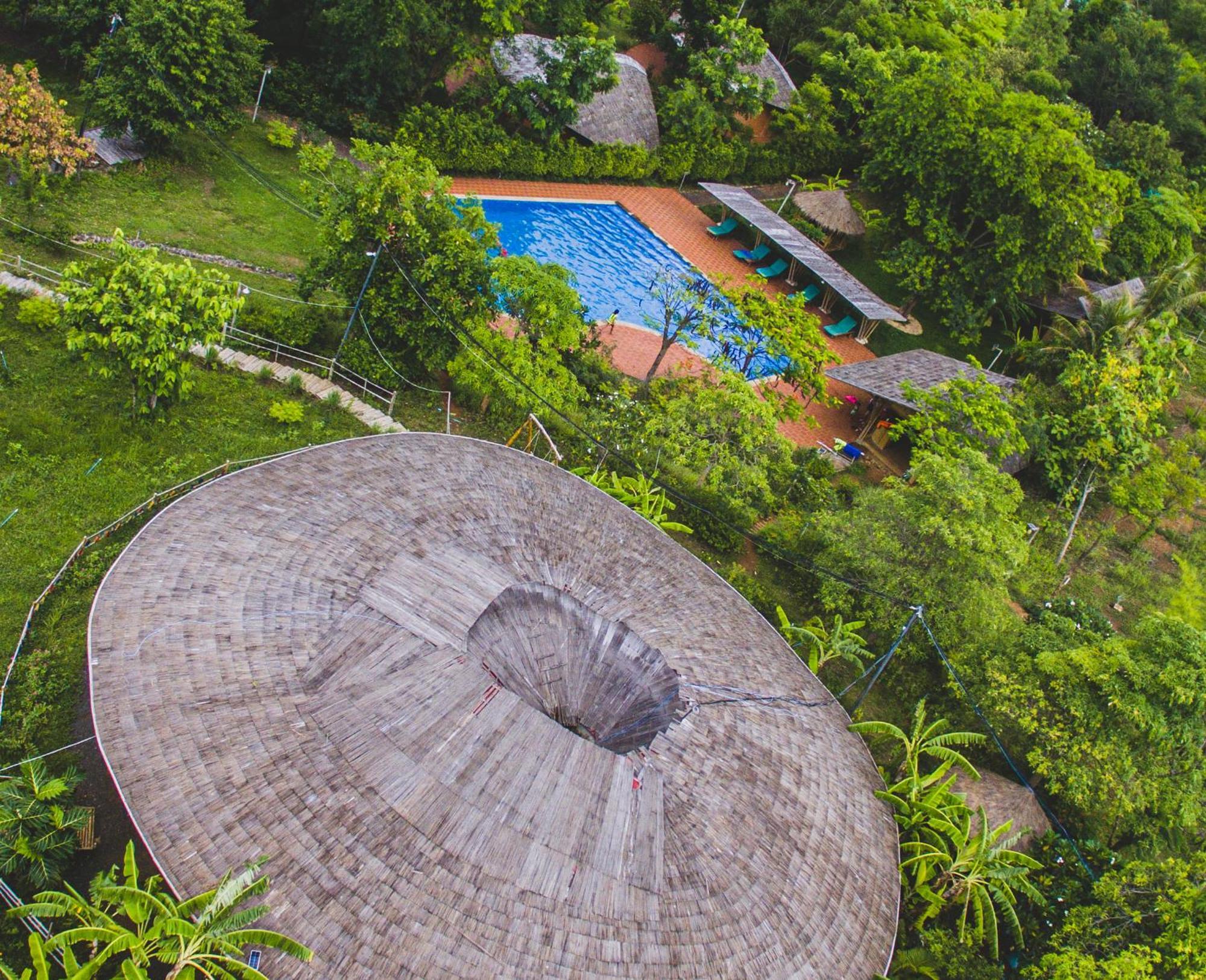 Hanchey Bamboo Resort Kampong Cham Eksteriør billede