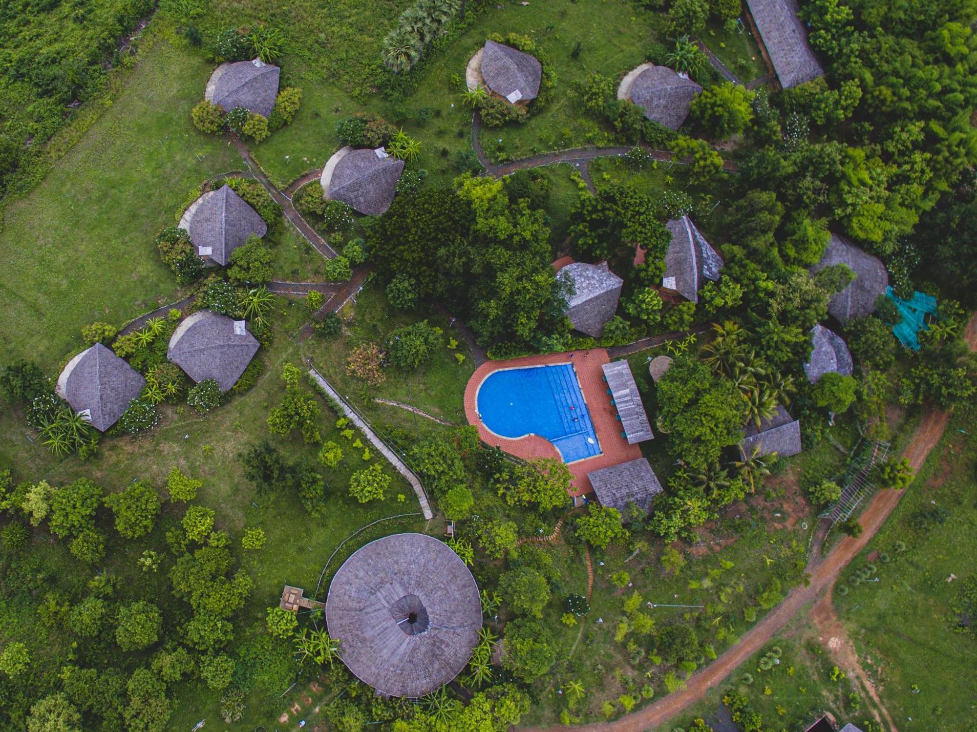 Hanchey Bamboo Resort Kampong Cham Eksteriør billede